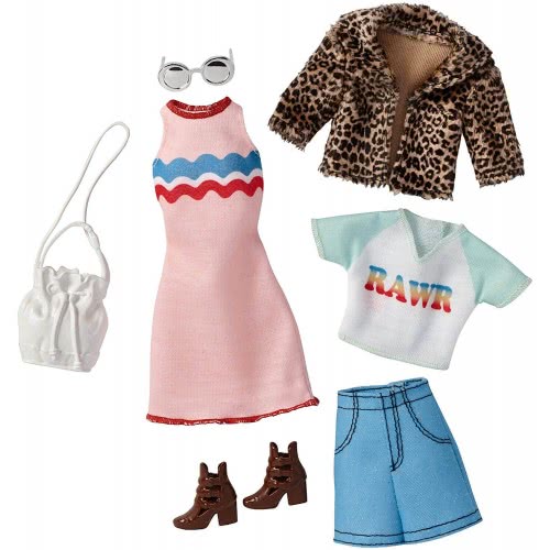 Mattel Barbie Fashions Chic Set, 2 Pack FCT81 / FBB81 887961427219