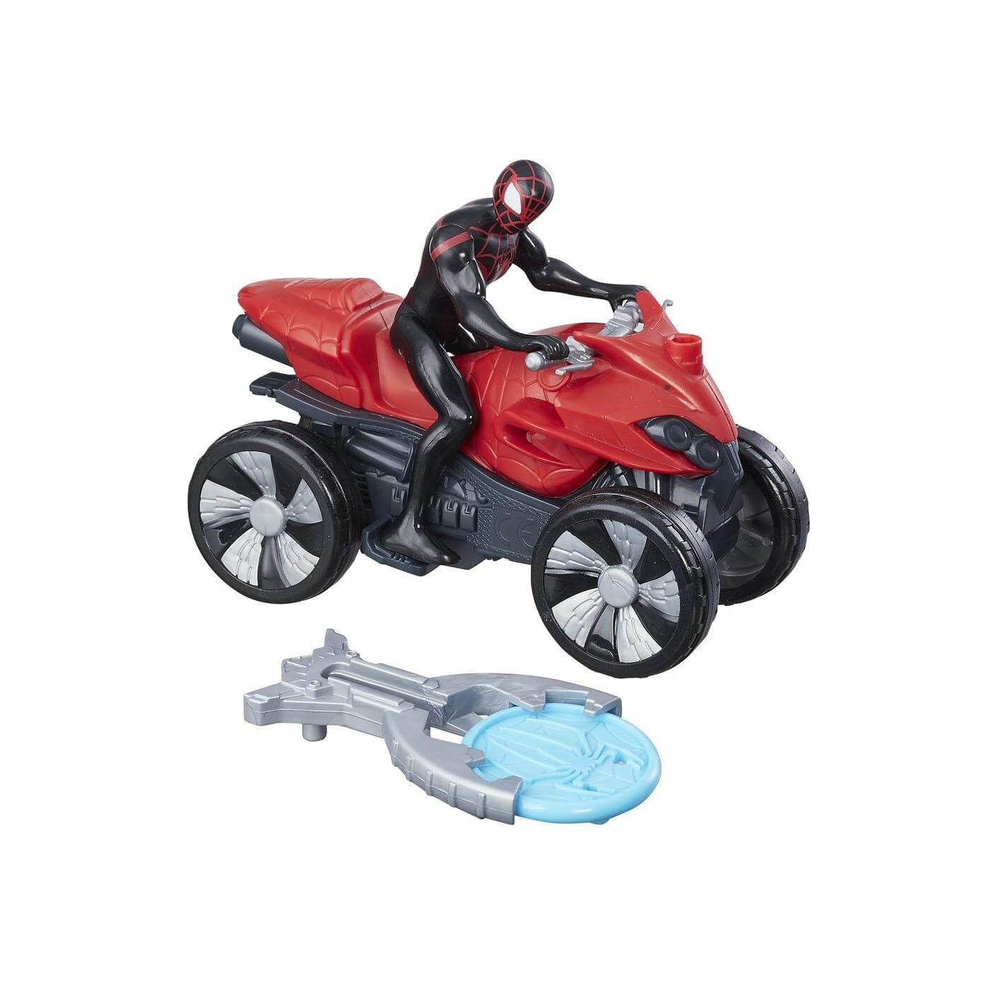 Hasbro Marvel Spiderman Blast And Go Racer Kid Arachnid With ATV B9705 ...