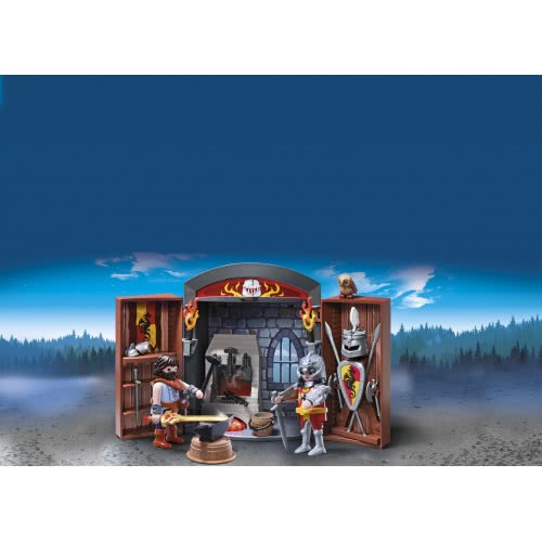 Playmobil Play Box Σιδηρουργείο Ιπποτών 5637 4008789056375