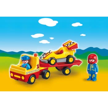 Playmobil Φορτηγό Μεταφοράς Αγωνιστικών Οχημάτων 6761 4008789067616