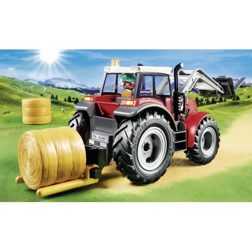Playmobil Τρακτέρ Με Ανυψωτικά Πιρούνια Και Κουβά 6867 4008789068675