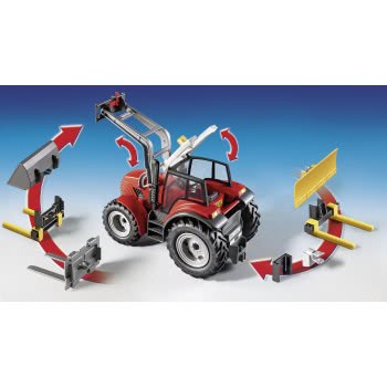 Playmobil Τρακτέρ Με Ανυψωτικά Πιρούνια Και Κουβά 6867 4008789068675