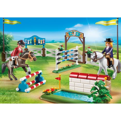 Playmobil Στίβος Ιππασίας Με Εμπόδια 6930 4008789069306