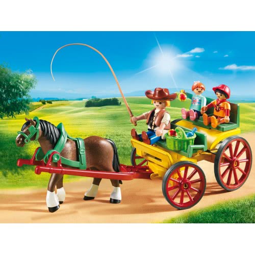 Playmobil Horse-Drawn Wagon 6932 4008789069320
