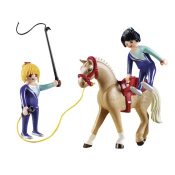 Playmobil Μάθημα Ακροβατικής Ιππασίας 6933 4008789069337
