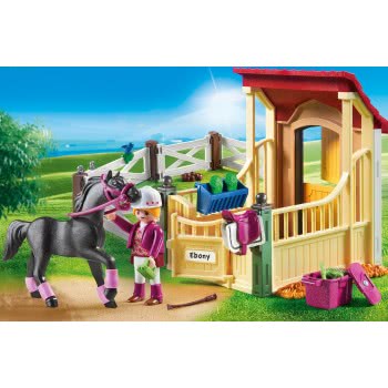 Playmobil Horse Stable With Araber 6934 4008789069344