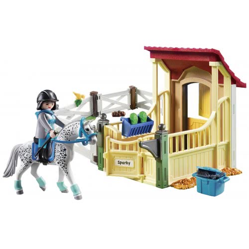 Playmobil Άλογο Απαλούζα Με Στάβλο 6935 4008789069351