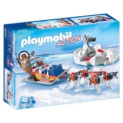 Playmobil Έλκηθρο Με Σκυλιά Χάσκυ 9057 4008789090577