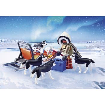 Playmobil Έλκηθρο Με Σκυλιά Χάσκυ 9057 4008789090577