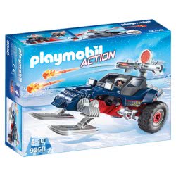 Playmobil Ice Pirate With Snowmobile 9058 4008789090584