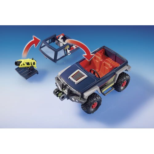 Playmobil Πειρατές Του Πάγου Με Όχημα 4Χ4 9059 4008789090591