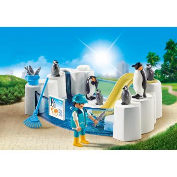Playmobil Πισίνα Με Πιγκουίνους 9062 4008789090621
