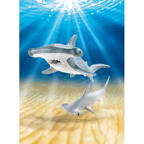 Playmobil Σφυροκέφαλος Καρχαρίας Με Το Μικρό Του 9065 4008789090652