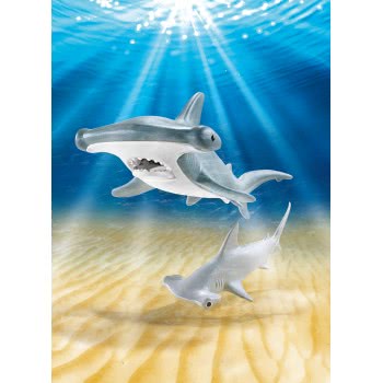 Playmobil Hammerhead Shark With Baby 9065 4008789090652