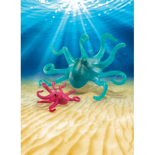Playmobil Octopus With Baby 9066 4008789090669