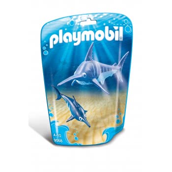 Playmobil Swordfish With Baby 9068 4008789090683