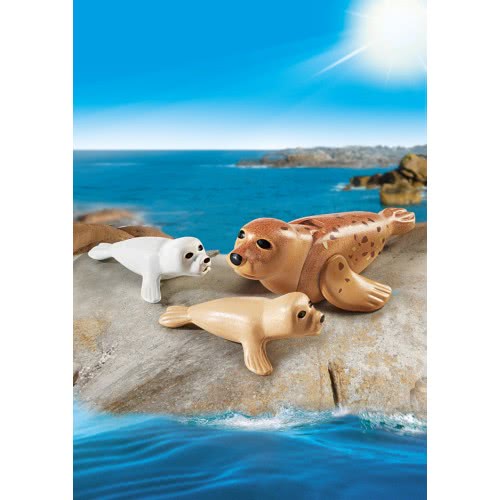 Playmobil Φώκια Με Μωράκια 9069 4008789090690