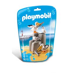 Playmobil Οικογένεια Πελεκάνων 9070 4008789090706
