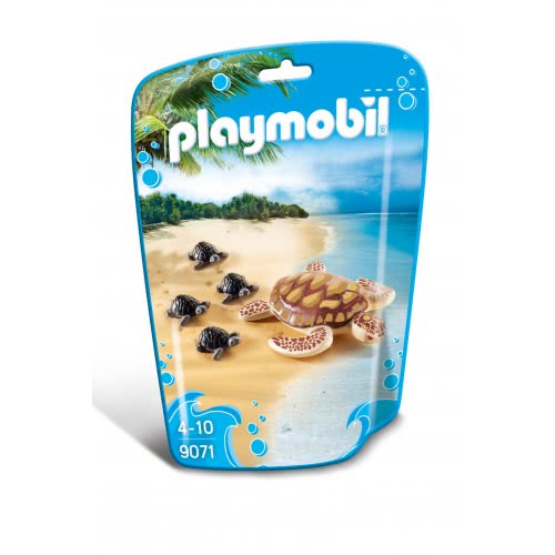 Playmobil Θαλάσσια Χελώνα Με Χελωνάκια 9071 4008789090713
