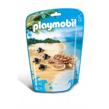 Playmobil Θαλάσσια Χελώνα Με Χελωνάκια 9071 4008789090713
