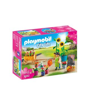 Playmobil Ανθοπώλης Με Γλάστρες Και Λουλούδια 9082 4008789090829