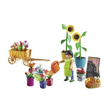 Playmobil Ανθοπώλης Με Γλάστρες Και Λουλούδια 9082 4008789090829