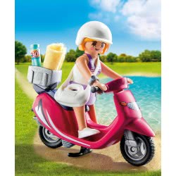 Playmobil Beachgoer With Scooter 9084 4008789090843