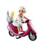 Playmobil Κοπέλα Με Σκούτερ 9084 4008789090843
