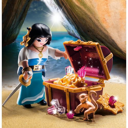 Playmobil Pirate With Treasure 9087 4008789090874