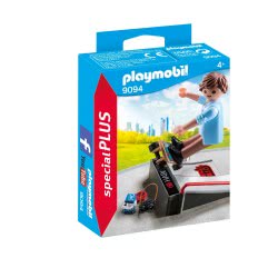 Playmobil Skateboarder Με Ράμπα 9094 4008789090942