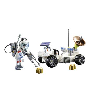 Playmobil Βαλιτσάκι Αστροναύτης Με Εξερευνητικό Όχημα 9101 4008789091017