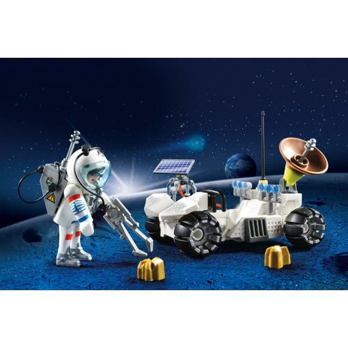 Playmobil Βαλιτσάκι Αστροναύτης Με Εξερευνητικό Όχημα 9101 4008789091017