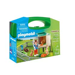 Playmobil Βαλιτσάκι Φροντίζοντας Τα Κουνελάκια 9104 4008789091048