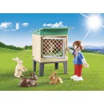 Playmobil Βαλιτσάκι Φροντίζοντας Τα Κουνελάκια 9104 4008789091048