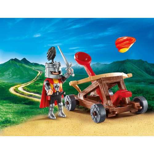 Playmobil Βαλιτσάκι Ιππότης Με Καταπέλτη 9106 4008789091062