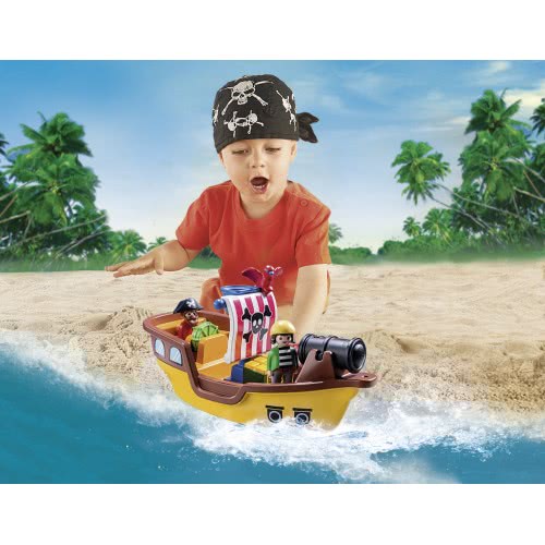 Playmobil Πειρατικό Καράβι 1.2.3 9118 4008789091185