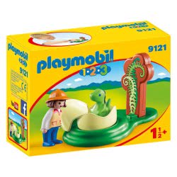 Playmobil Girl With Dino Egg 9121 4008789091215