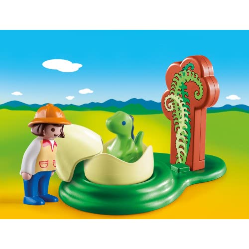 Playmobil Εξερευνήτρια Με Νεογέννητο Δεινοσαυράκι 9121 4008789091215