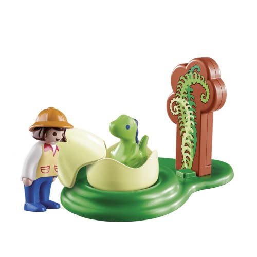Playmobil Girl With Dino Egg 9121 4008789091215