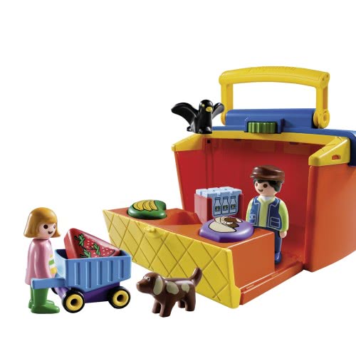 Playmobil Βαλιτσάκι Μίνι Μάρκετ 9123 4008789091239