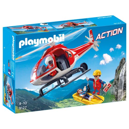 Playmobil Ελικόπτερο Διάσωσης Ορειβατών 9127 4008789091277