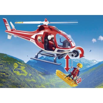 Playmobil Mountain Rescue Helicopter 9127 4008789091277