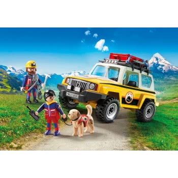 Playmobil Mountain Rescue Truck 9128 4008789091284