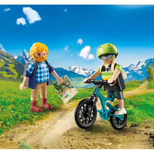 Playmobil Ποδηλάτης Και Ορειβάτης 9129 4008789091291