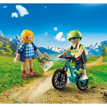 Playmobil Ποδηλάτης Και Ορειβάτης 9129 4008789091291