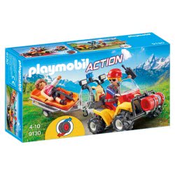 Playmobil Mountain Rescue Quad 9130 4008789091307