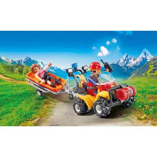 Playmobil Mountain Rescue Quad 9130 4008789091307