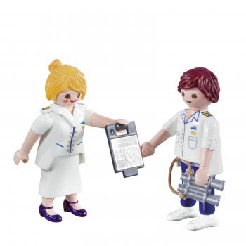 Playmobil Duo Pack Προσωπικό Κρουαζιερόπλοιου 9216 4008789092168