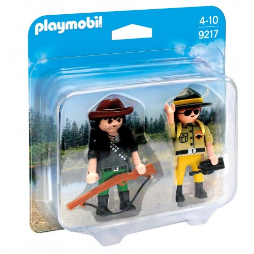 Playmobil Duo Pack Δασοφύλακας Και Κυνηγός 9217 4008789092175