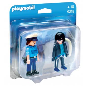 Playmobil Duo Pack Αστυνομικός Και Ληστής 9218 4008789092182
